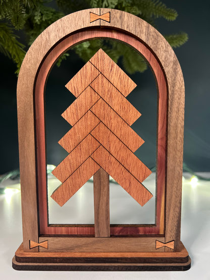 Holiday Arch Mantle Set