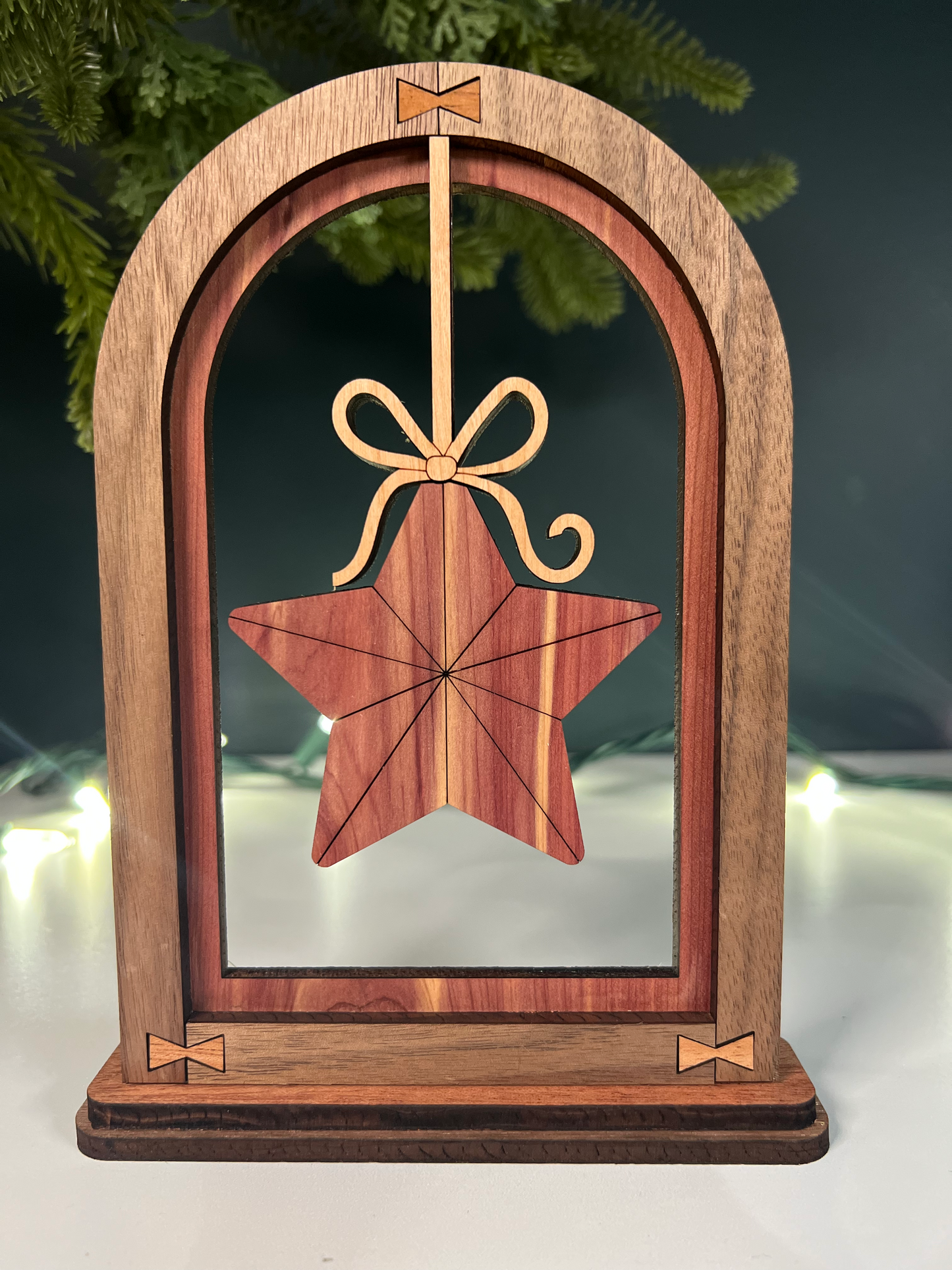 Holiday Arch Mantle Set