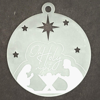 Oh Holy Night Christmas Ornament